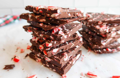 Ghirardelli Holiday Bark: Four Variations Featuring Peppermint