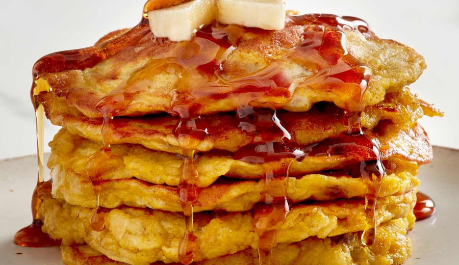 Easy Banana Pancakes with Just Two Ingredients