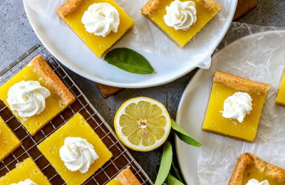 Keto-Friendly Lemon Bars