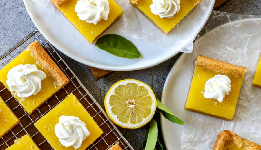 Keto-Friendly Lemon Bars