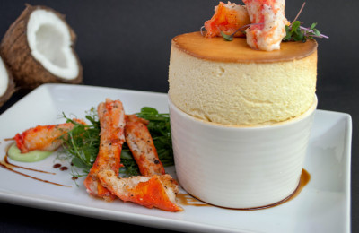 Caribbean-Style Crab Soufflé