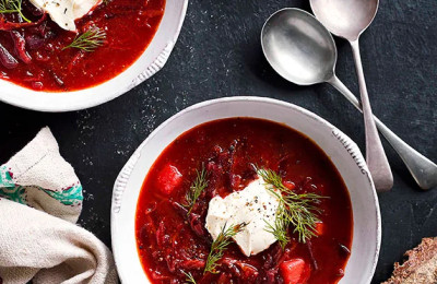 Sasha's Plant-Based Borscht