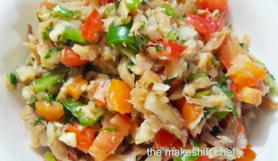 Buljol with Saltfish