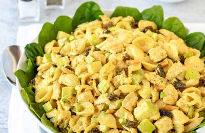 Curry Flavored Pasta Salad