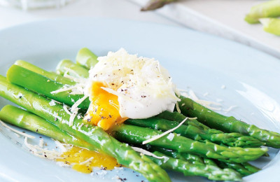 Poached Eggs with Asparagus