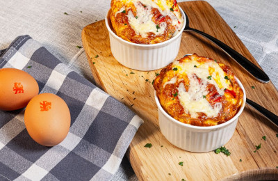 Souffle Egg Cups Made in an Air Fryer