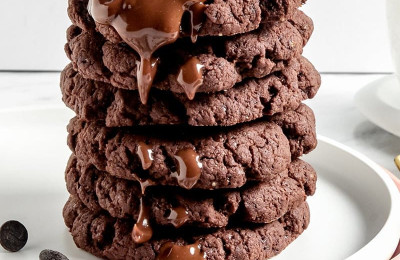 Chocolate Coconut Chip Cookies