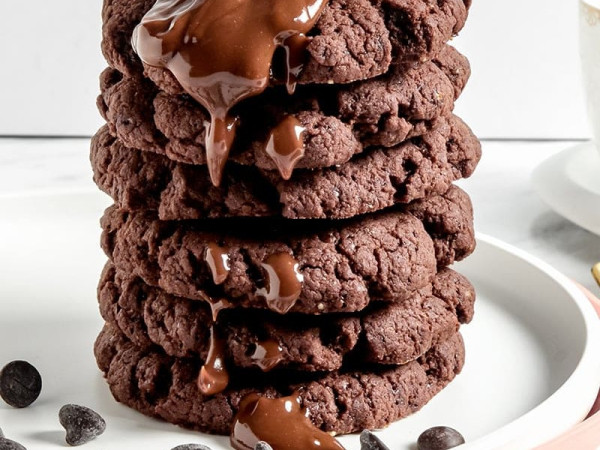 Chocolate Coconut Chip Cookies