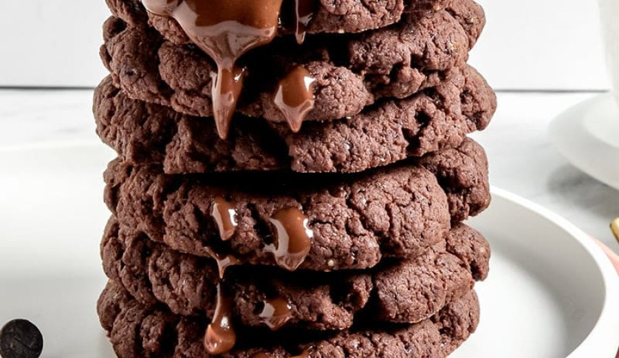 Chocolate Coconut Chip Cookies