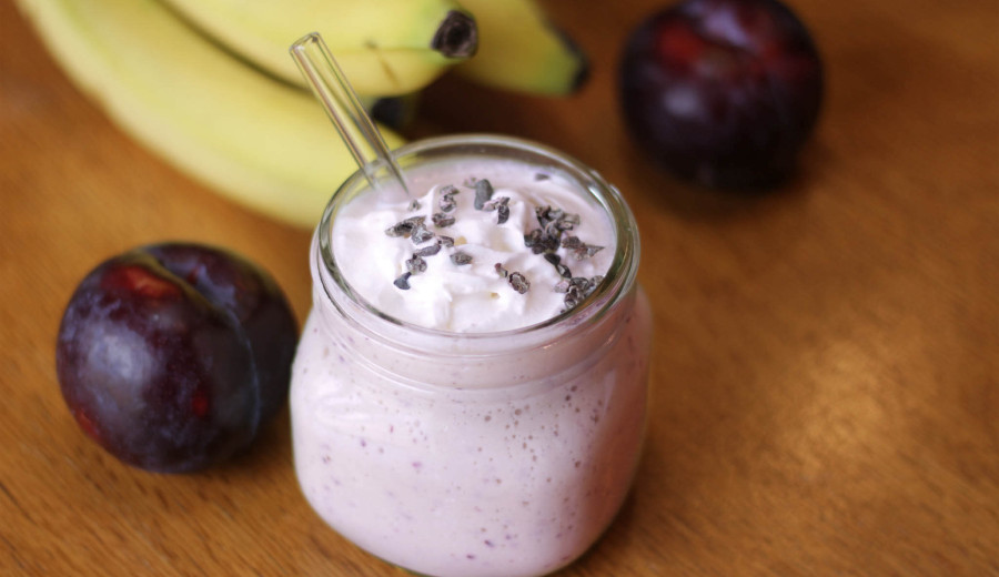 Plum and Banana Delight