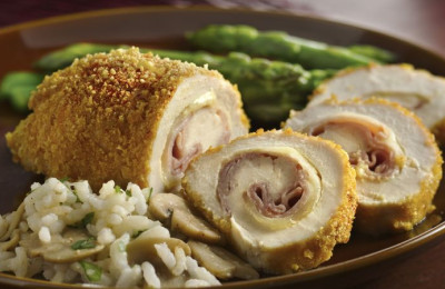 Chicken Cordon Bleu with a Stuffed Twist