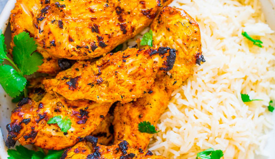 Spiced Tandoori Chicken Breasts