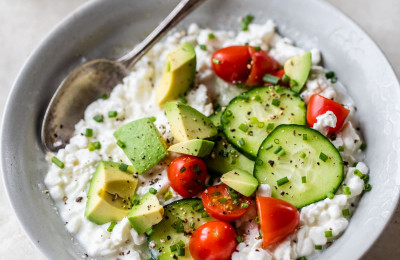 Cottage Cheese Morning Bowl