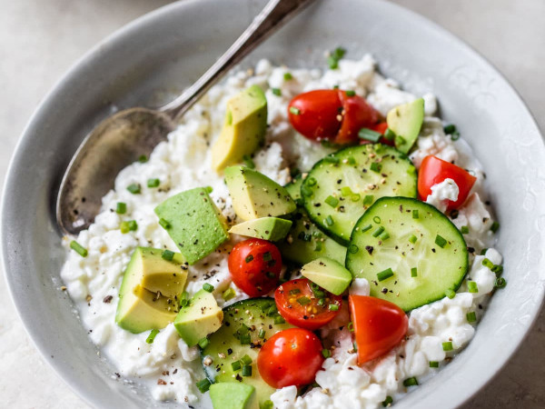 Cottage Cheese Morning Bowl