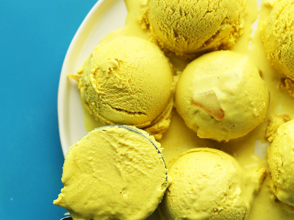 Creamy Golden Milk Ice Cream