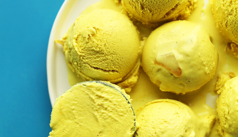 Creamy Golden Milk Ice Cream