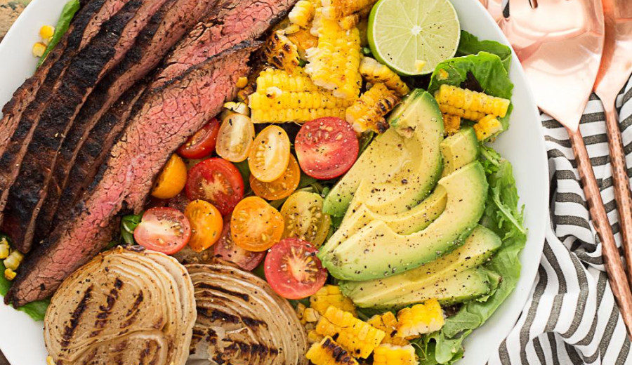 Grilled Flank Steak with Tex-Mex Flavors