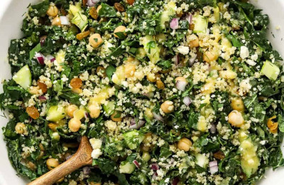 Kale Bud Quinoa Salad