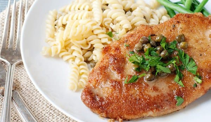 Oven-Baked Chicken Piccata