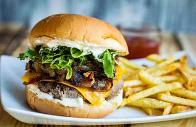 Bison Burger Casserole with Cheese