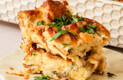 Italian-style Breakfast Bread Pudding