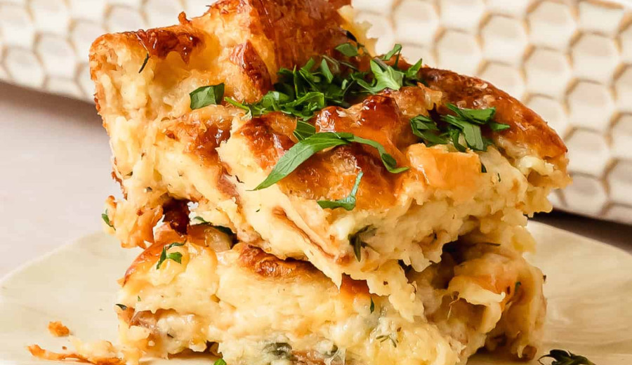 Italian-style Breakfast Bread Pudding