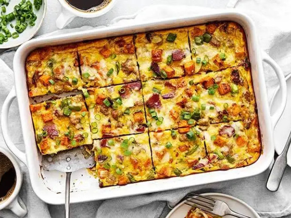 Slow Cooked Egg Casserole Delight