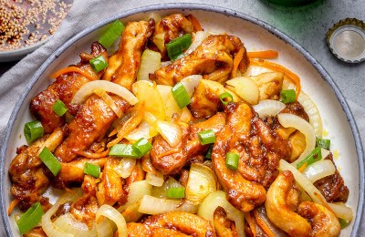 Spicy Chicken Thigh Stir-Fry