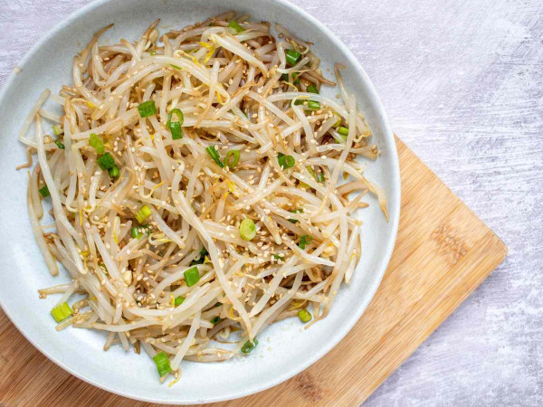 Korean Salad with Boiled Bean Sprouts