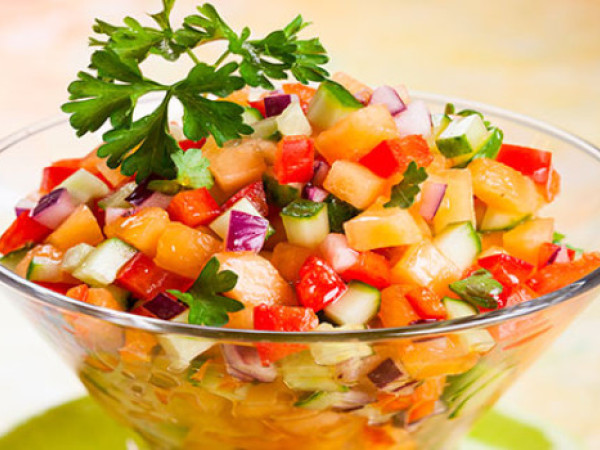 Salsa Made with Melon