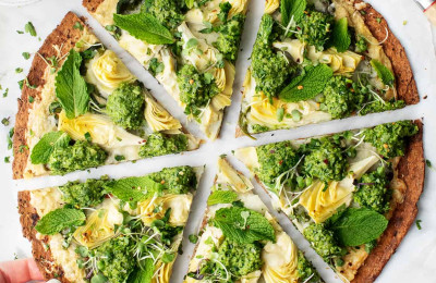 Simple Flatbread Pizza