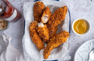 Crispy Air-Fried Chicken Strips