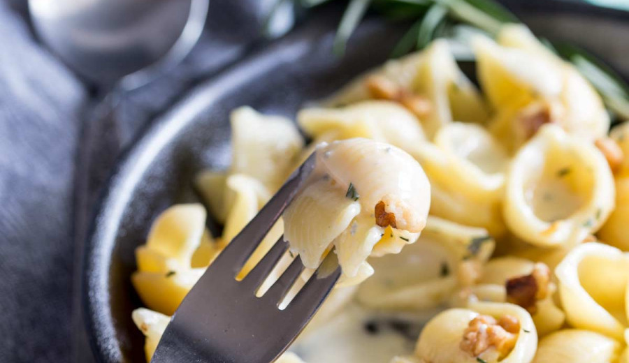 Breakfast Pasta for Dinner
