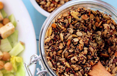 Crunchy Seed Medley Salad