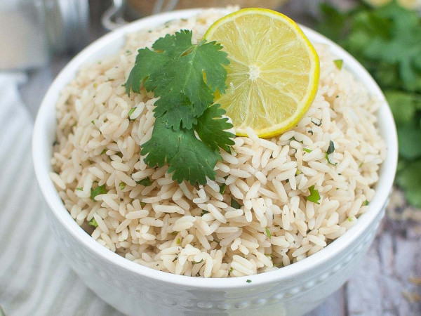Quick Lime-Cilantro Rice in the Instant Pot®