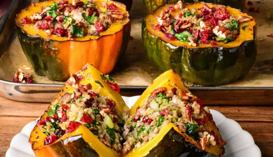 Turkey-Stuffed Peppers by Acorn