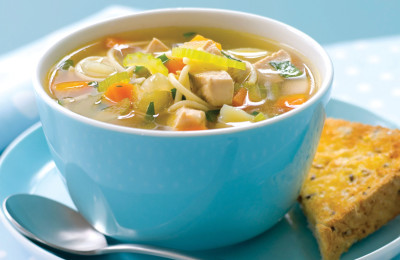 Simple and Fast Chicken Soup