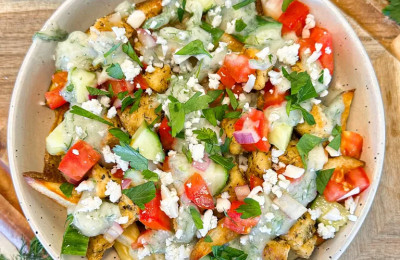 Greek-Style Loaded Fries