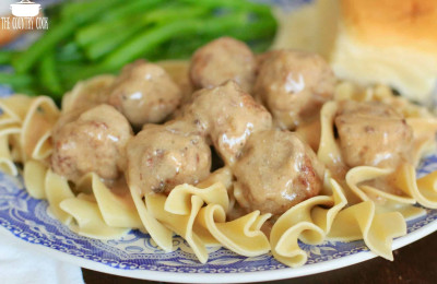 Swedish Meatballs Made in a Slow Cooker