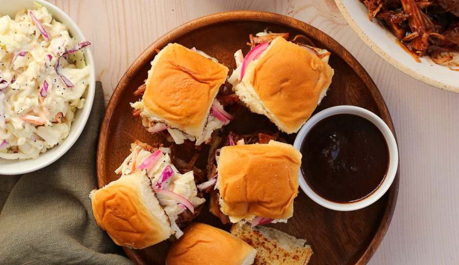 Turkey Sliders with Barbecue Sauce