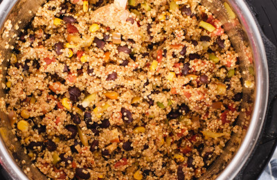 Quick Quinoa Taco Filling Made in the Instant Pot®