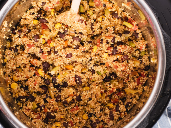 Quick Quinoa Taco Filling Made in the Instant Pot®