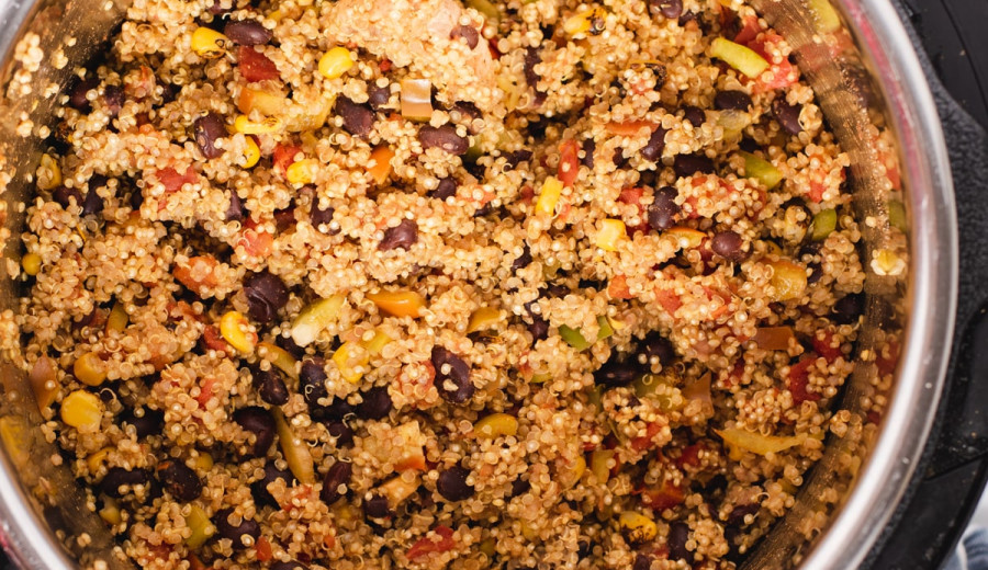 Quick Quinoa Taco Filling Made in the Instant Pot®