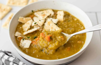 Easy Vegan Split Pea Soup
