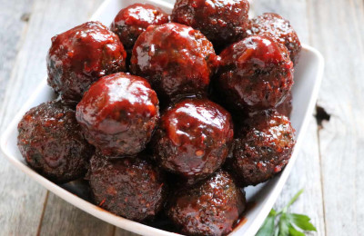 Plant-Based Sweet and Sour Meatballs