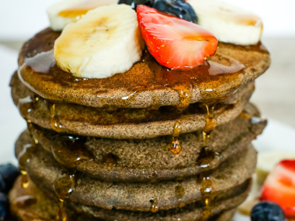 Gluten-Free Pancakes Made with Buckwheat