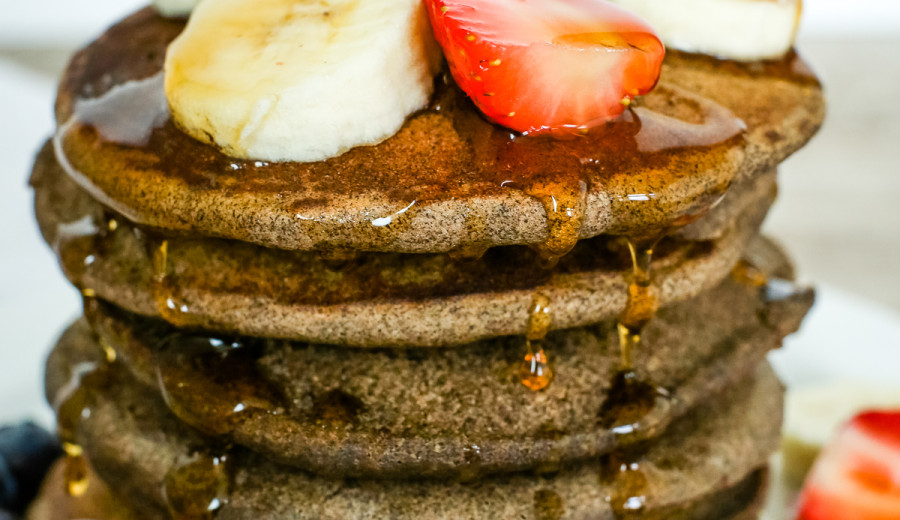 Gluten-Free Pancakes Made with Buckwheat