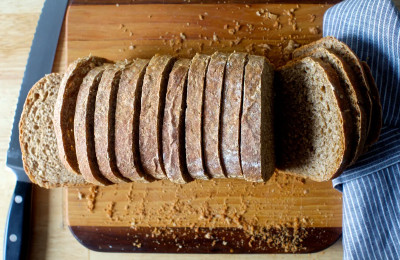 Whole Wheat and Steel-Cut Oats Bread with Long Fermentation