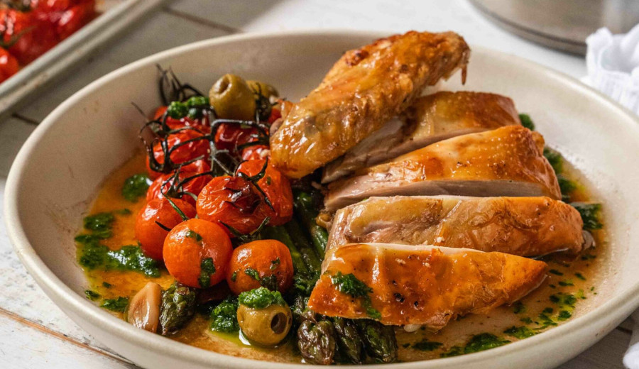 Spring Chicken and Herb Delight
