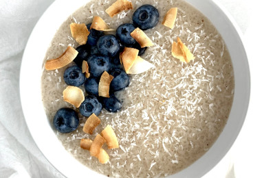 Grain-Free and Paleo AIP Tapioca Porridge for Breakfast